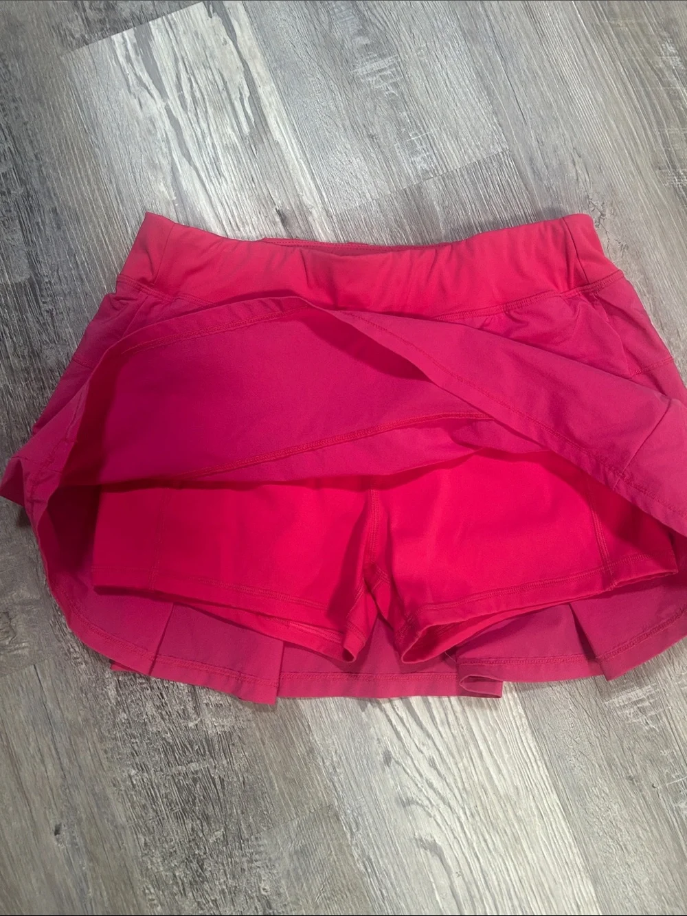 lululemon athletica Hot Pink Pace Rival Mid-rise Skirt Built-In Short - size: 8